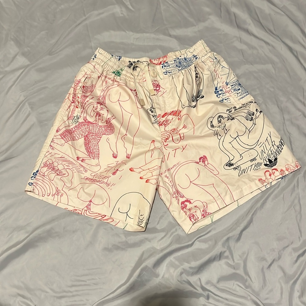 Adidas Skateboarding x Gender Unity shorts